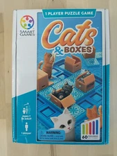 Cats & Boxes Board Game | NEW w/box damage