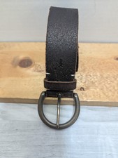 FRYE Brown Leather Belt Women  s Size Large