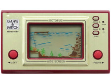 Nintendo Game & Watch OCTOPUS Wide Screen OC-22 Vintage 1981 Handheld Only Japan
