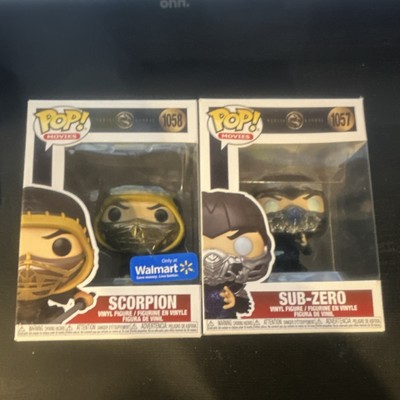 Funko Pop! Vinyl Mortal Kombat Scorpion & Sub-Zero. 