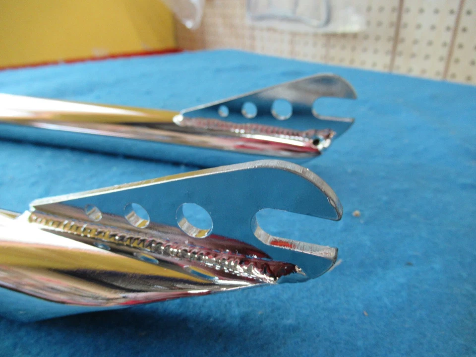 SE Bikes BMX Bicycle 24" Landing Gear 1" Threaded Fork Tube Chrome Plated - New - Image 3 of 4