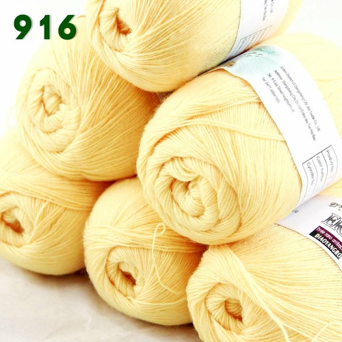 Sale New 6Skeinsx50g Soft Acrylic Wool Cashmere Hand Knit Shawl Crochet Yarn - Picture 34 of 89