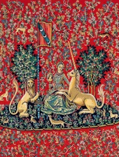 Margot de Paris Needlepoint canvas for halfstitch without yarn Can.Seul Lady ...