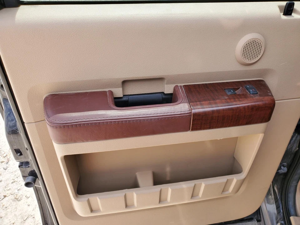 2011-2016 FORD F350 SUPER DUTY DRIVERSIDE REAR INTERIOR DOOR TRIM PANEL LEATHER - Изображение 2 из 4