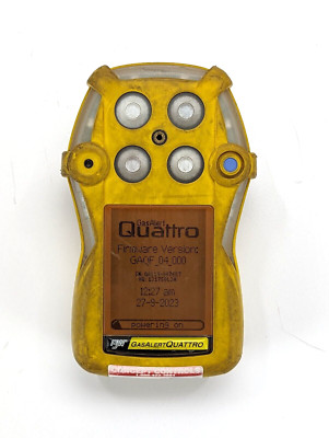 BW Gas Alert Quattro Multi Gas Monitor Detector Meter O2 CO H2S LEL - Bad O2