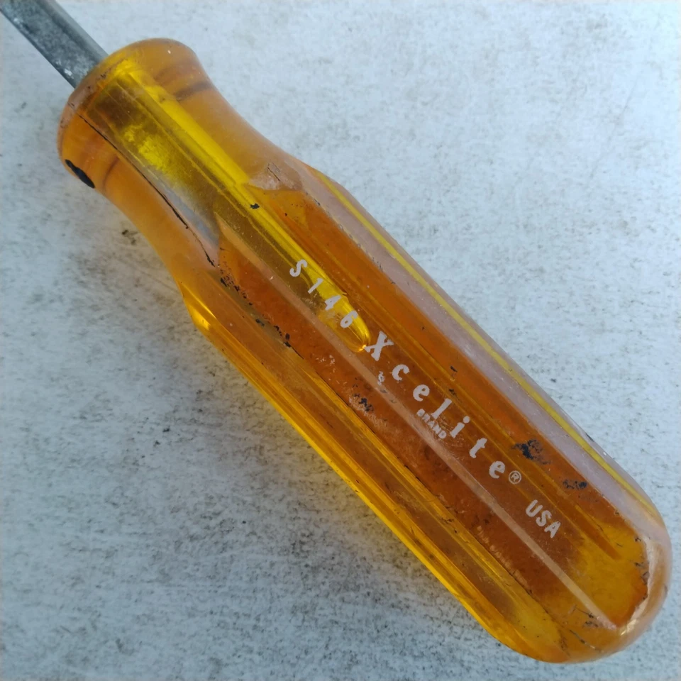 Xcelite St 46 Flat Blade Screwdriver Made In USA 5 And 1/2 Inch Blade - Image 2 of 4