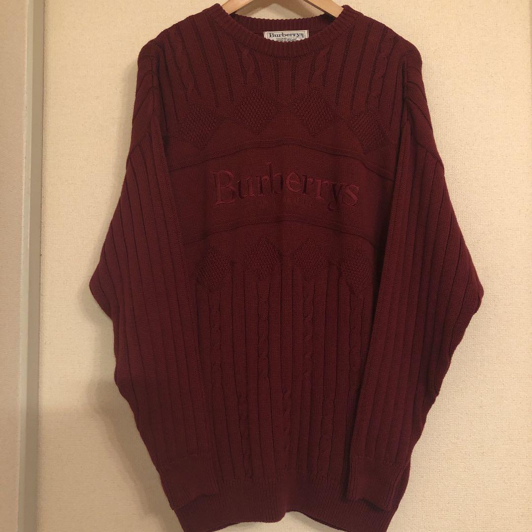 Burberry knit sweater Men's Fashion from Japan