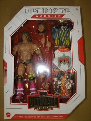 WWE ULTIMATE WARRIOR ULTIMATE EDITION WRESTLING FIGURE