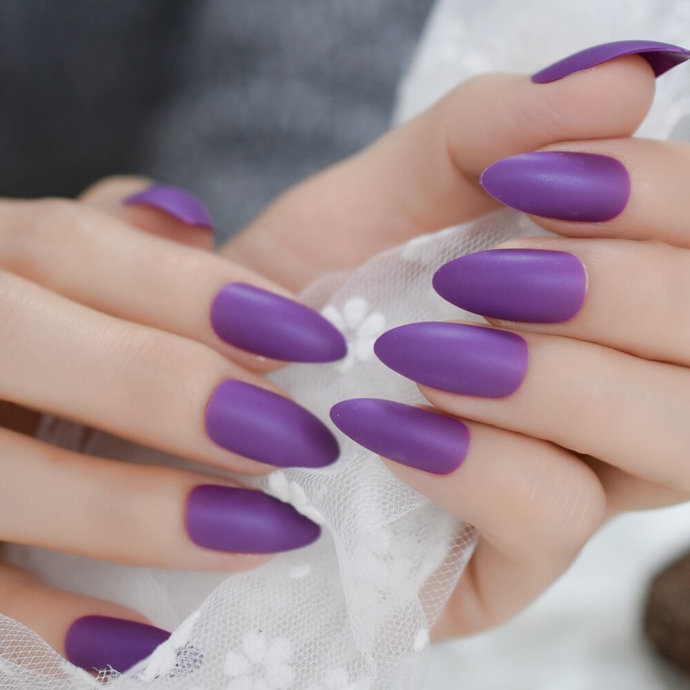 Neon Fake Nails Extremely Long Press On Nails Shiny Manicure Tips For Women  New | eBay