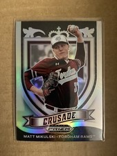 2021 Prizm Draft Picks Crusade Silver Prizm #C-MI Matt Mikulski