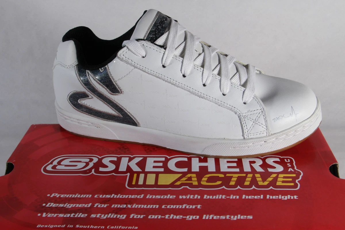 White store trainers skechers
