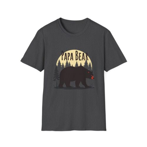 Papa Bär rustikal T-Shirt, perfekt für Vatertag, Papa, Geschenk - Bild 13 von 24