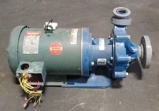 FINISH THOMPSON 5 HP CENTRIFUGAL SEALLESS MAG DRIVE PUMP 208-230/460 V 116 GPM