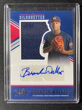 2018 Panini USA Stars & Stripes Brandon Walker Autographed Jersey #/84!!!