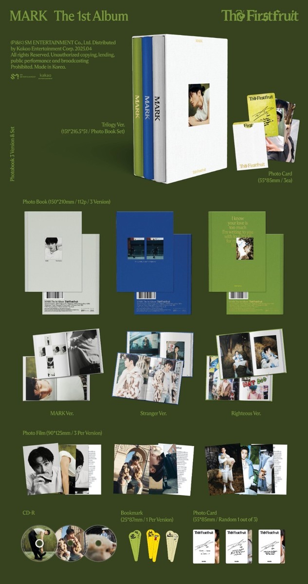 MD OFFICIAL FIRSTFRUIT THE MARK NCT SET BOX FIRSTFRUIT THE 127 NCT アイドル [BOX USA Kpop - SET] アイドル