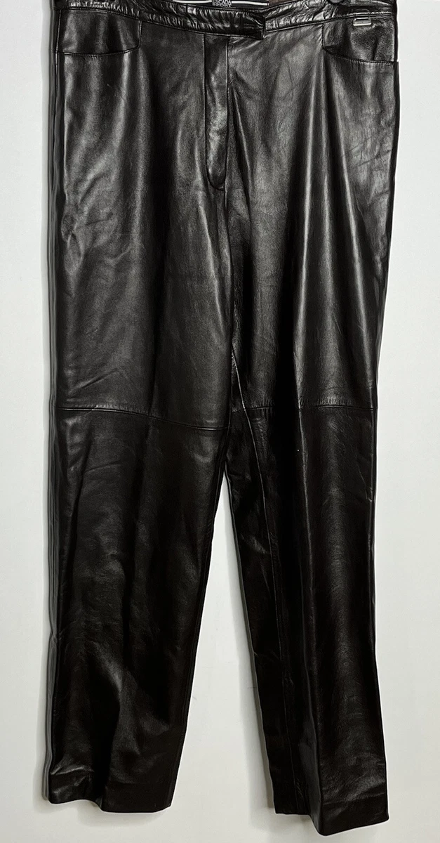 Escada leather pants clearance