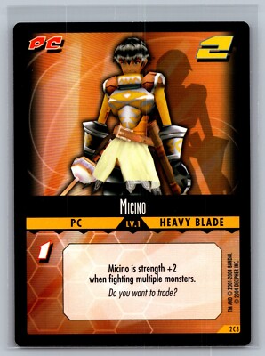 .hack ENEMY TCG 4x Micino #2C3 CCG DOT Distortion