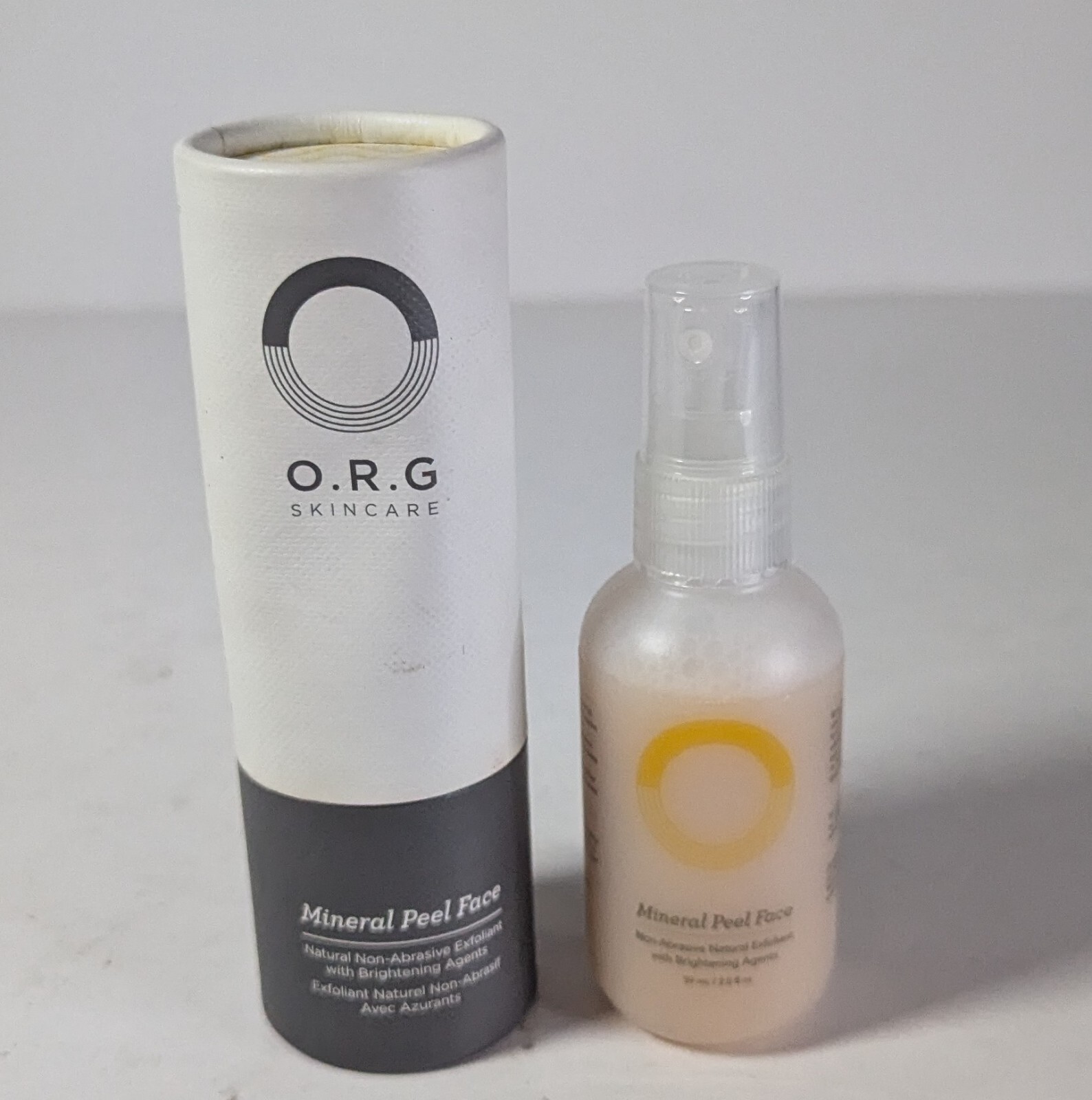 Mineral Peel Face Exfoliation Brightening 2oz Org