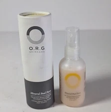 O.R.G Skincare Mineral Peel Face Exfoliation Brightening 2oz ORG