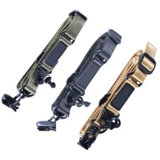 Tactical 2 Point Gun Sling Shoulder Strap Outdoor Hunting Shotgun Rifle Belt US