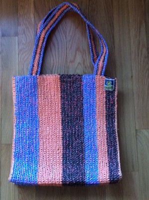recycled plastic tote