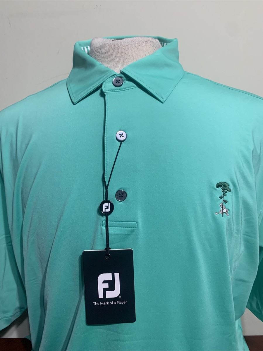 Pine Tree Golf Club Footjoy Mens small or XL Green Golf polo Shirt
