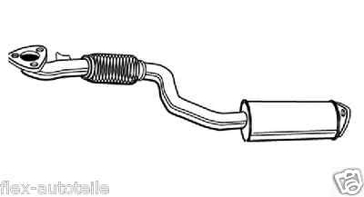 Walker exhaust front pants pipe flexible pipe pre silencer for Lacetti Nubira 1.4