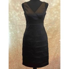American Living 2 Black Body Con Knee Length Dress