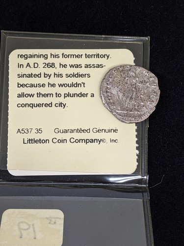 Roman Silver Antoninianus Of Postumus (AD 259-268) RAW #19B6 - Picture 4 of 4