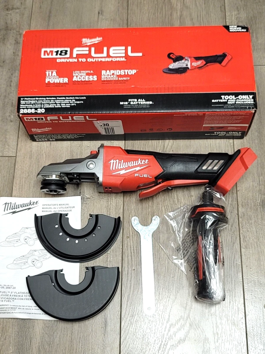 Fuel milwaukee online grinder