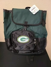 Green Bay Packers BACKPACK BY NORTHWEST  GREEN/BLACK NEW W/TAGS