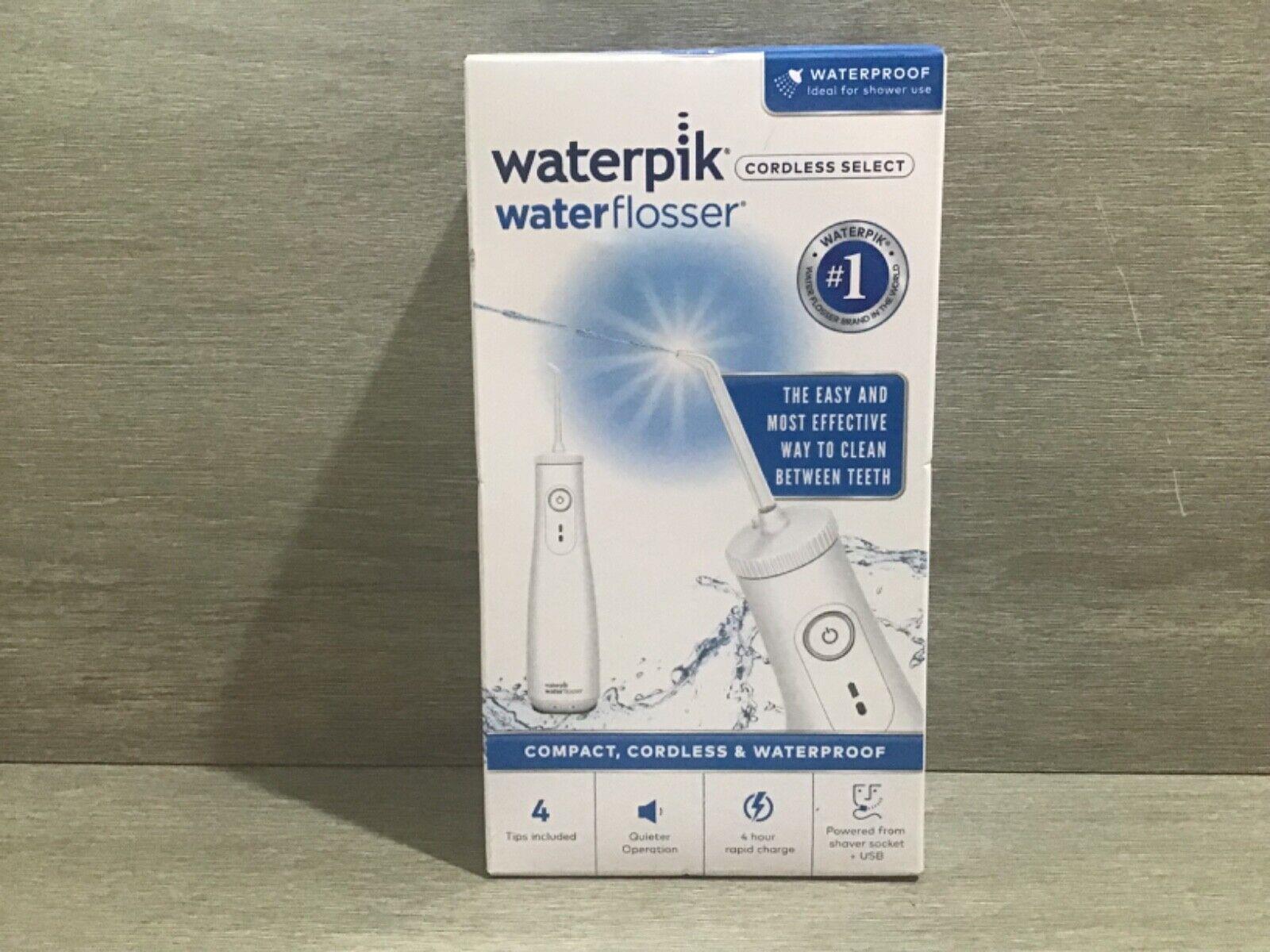 Waterpik Waterproof classic White Cordless Select Water Flosser WF10 GENUINE eBay