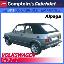 Capote noire Volkswagen Golf 1