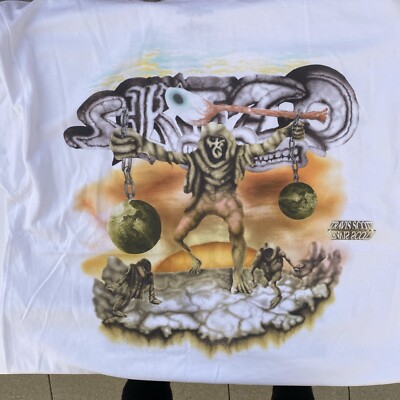 Large Travis Scott Circus Maximus Skitzo Utopia Tour Shirt South America NWOT