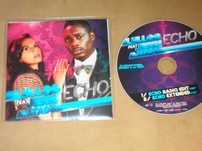 SELTENE CD PROMO 2 TITEL / LYLOO FEAT. JESSY MATADOR / ECHO / SEHR GUTER ZUSTAND