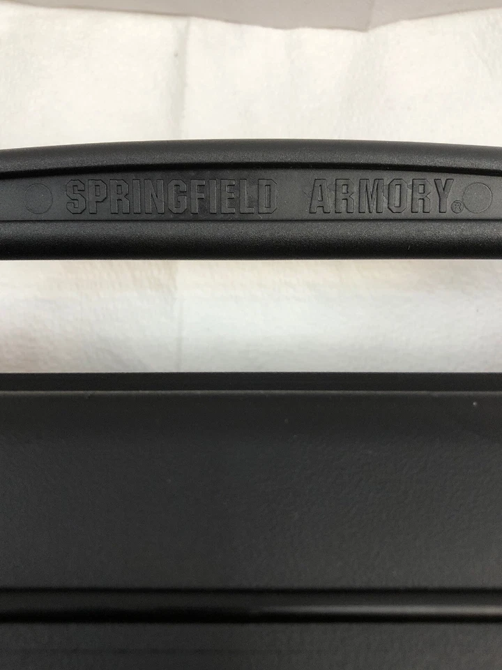 Plastic Gun Case Springfield Armory XDM 45 Pistol Black w Foam Insert - Image 3 of 4