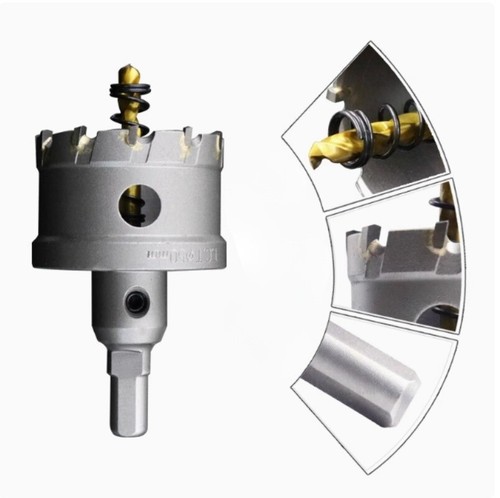 Spitze Lochsägebits 16-50mm Lochsäge Schneider Set Hartmetall Lochsäge Set Stanzwerkzeug - Bild 7 von 15
