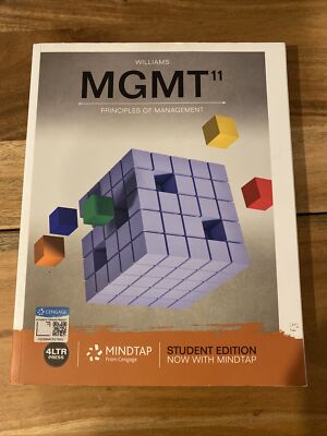MindTap Course List Ser.: Mgmt by Chuck Williams (2018, Trade Paperback)