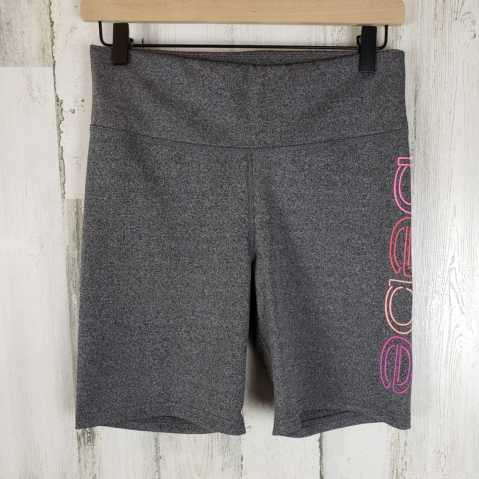 Bebe Sport Logo Biker Shorts Size Medium-image