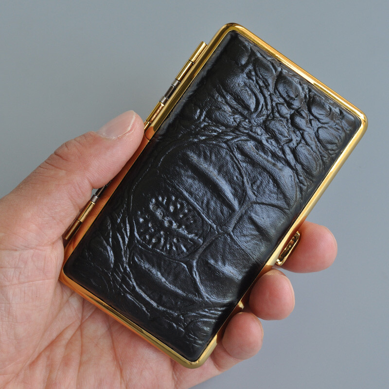 cigarette case with electric lighter cigarette case with electric lighter Custom Electronic Cigarette Lighter  LED Light Screen Cigarette Box USB Cigarette Case