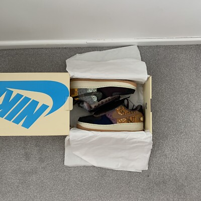 travis scott air force 1 cactus jack box