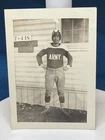 US Army Soldier in Football Uniform WWII Era VTG Photo Lt#228