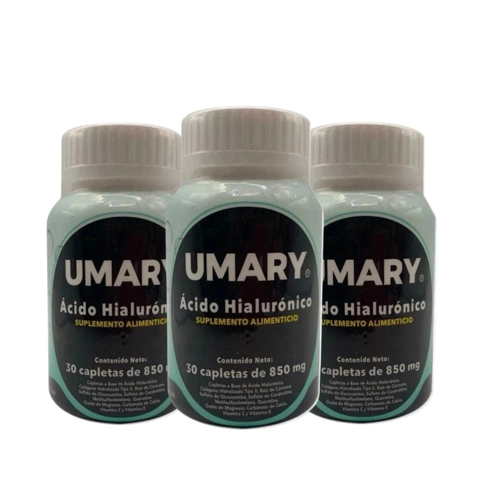 Buyumary Hyaluronic Acid 30 Caplets 850mg 1-3 Pack | US STOCK
