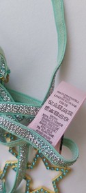 AGENT PROVOCATEUR SEXY GIFT BOXED GREEN STARS BLISS PLAYSUIT ONE SIZE BNWT