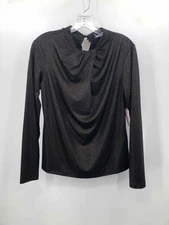 Pre-Owned Rachel Zoe Black Size Medium Long Sleeve Blouse