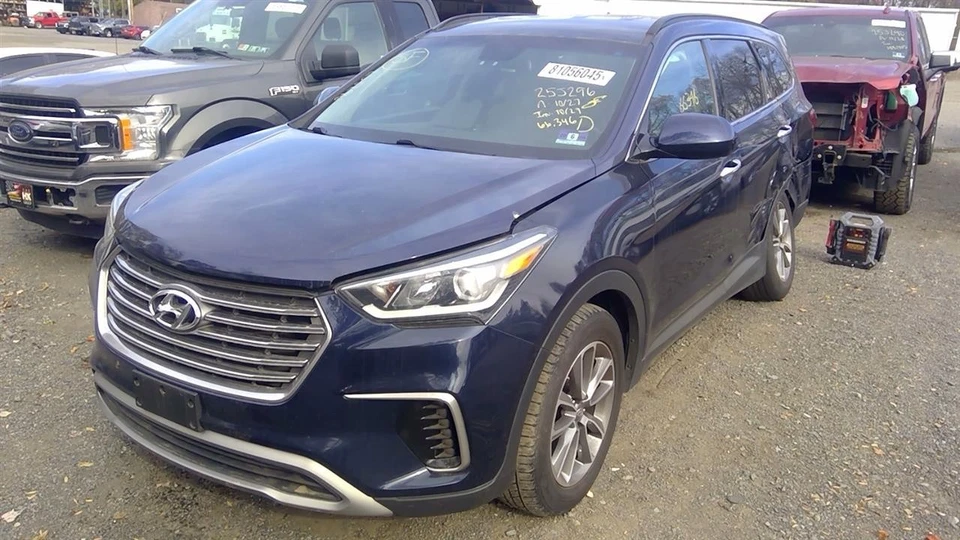 Used Right Door Mirror fits: 2017 Hyundai Santa fe electric w/o turn signal heat Foto 3 de 4