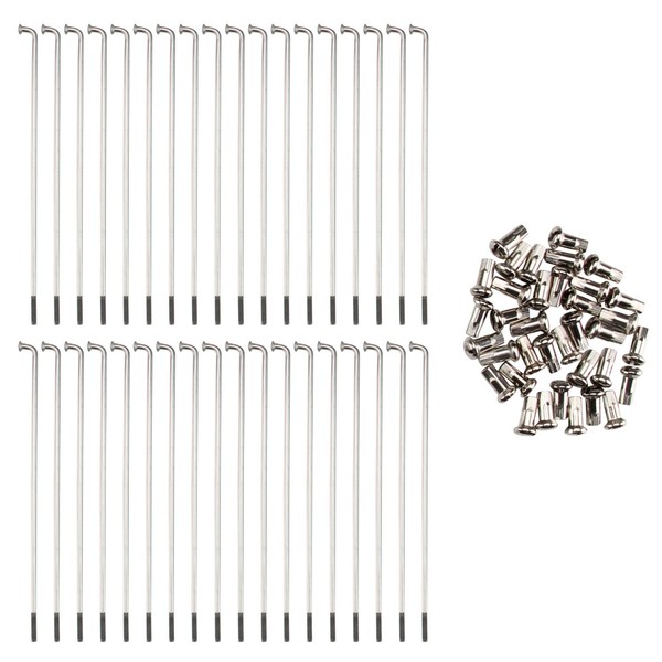 Speichen Satz 36 StüCk Verzinkt Speichen 183X2,6Mm FüR Kreidler Florett LF LH RS-image