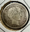 1892-O Barber Dime New Orleans Silver Coin