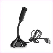 USB Microphone for laptop and Computers Adjustable Studio Singing Gaming