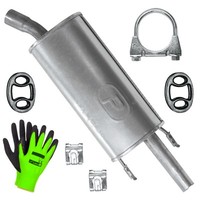Auspuff EndschaldäMpfer Endtopf FüR Opel Corsa B 1.2 1.4 1.5D 1.7D (1993-2000)